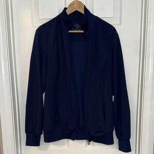 Cherokee Women's Navy Scrub Jacket